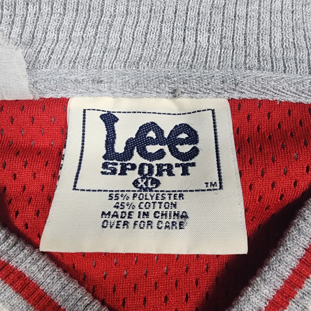 Vintage Chicago Blackhawks Sweatshirt Mens Gray Lee Sport NHL Embroidered - Picture 6 of 16